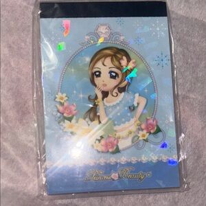 Princess Beauty Notepad with Anime Character